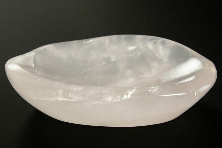 Polished Rose Quartz Dish #336889